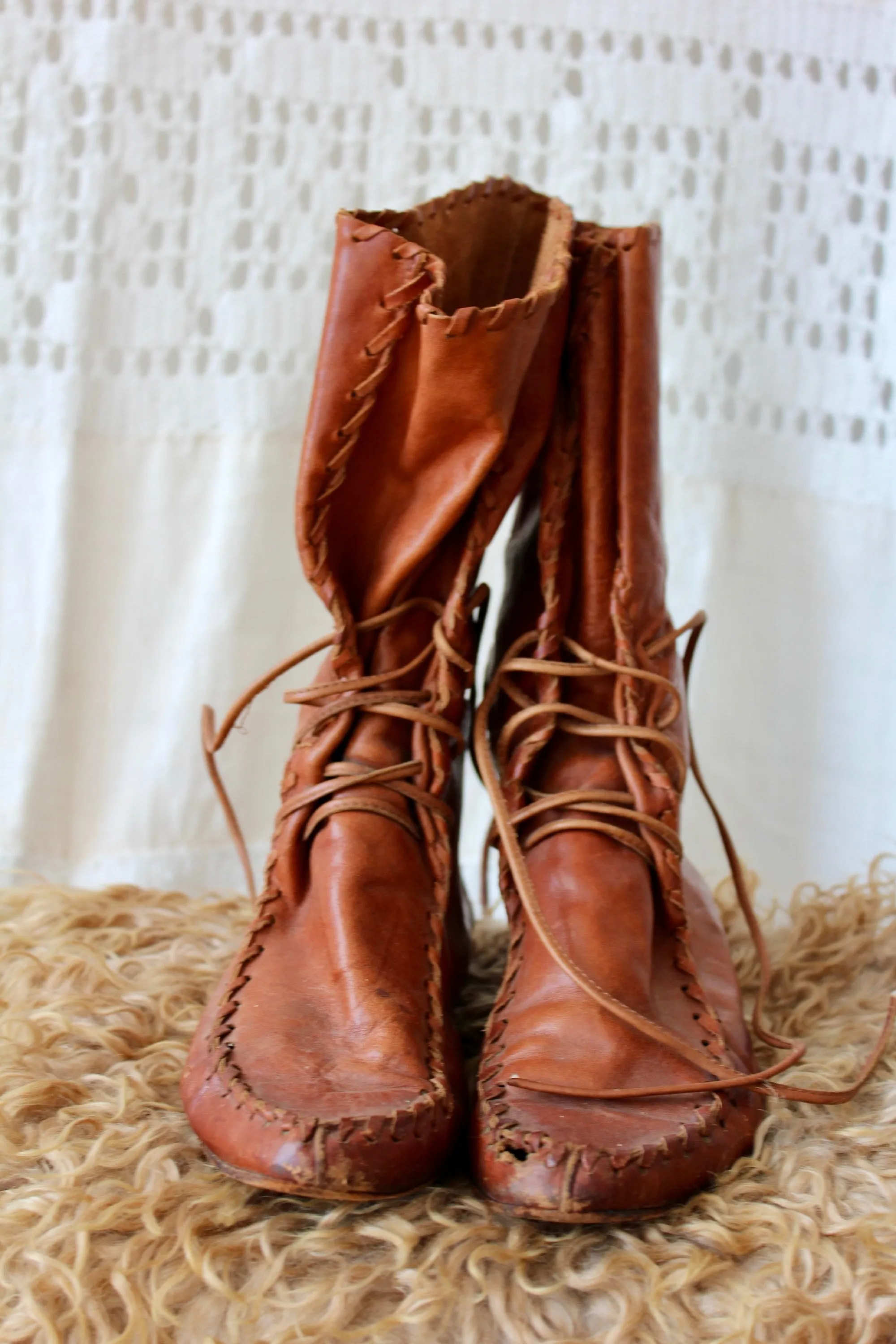 HF238 Vintage Lace Up Boot Selected By The Highlands Foundry