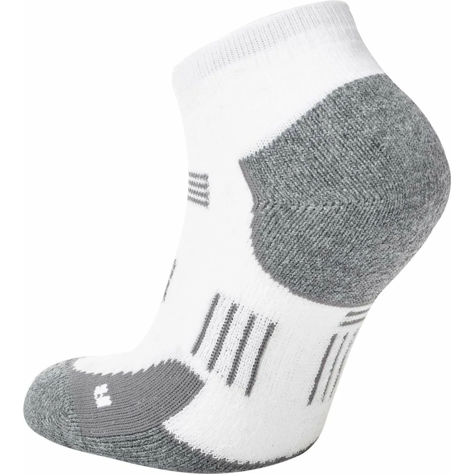 Hilly Supreme Max Quarter Running Socks - White