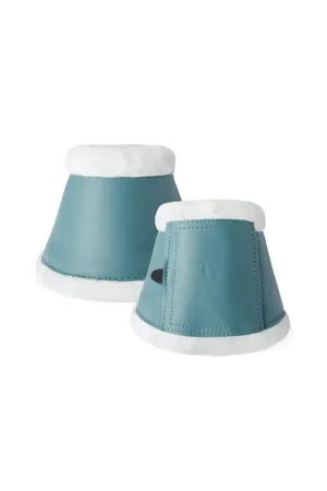 Horze Ghent Bell Boots Artic Blue