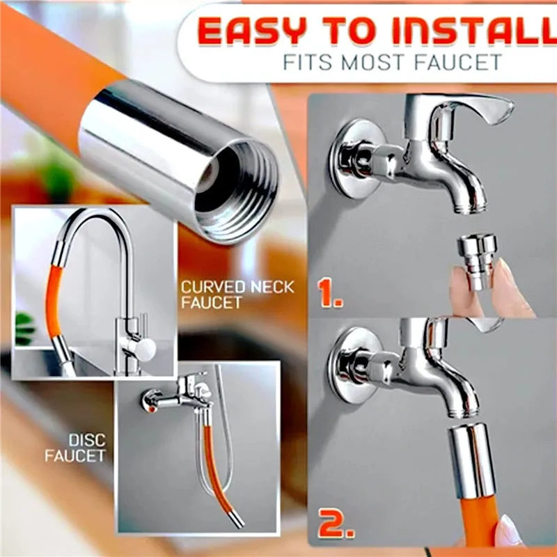 Household Flexible Water Tap Extender