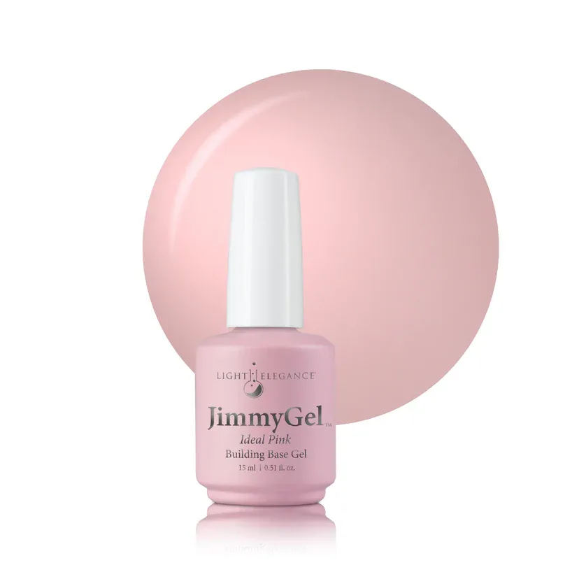 Ideal Pink JimmyGel Soak-off Building Base, 15 ml