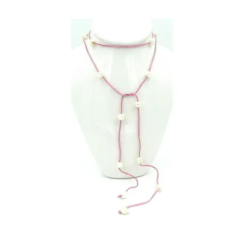 Jella Freshwater Pearl Wrap Necklace