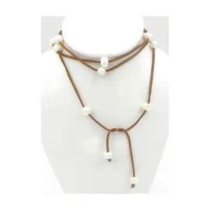 Jella Freshwater Pearl Wrap Necklace