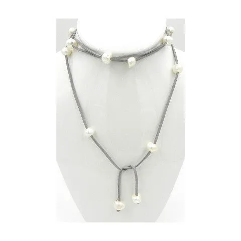 Jella Freshwater Pearl Wrap Necklace