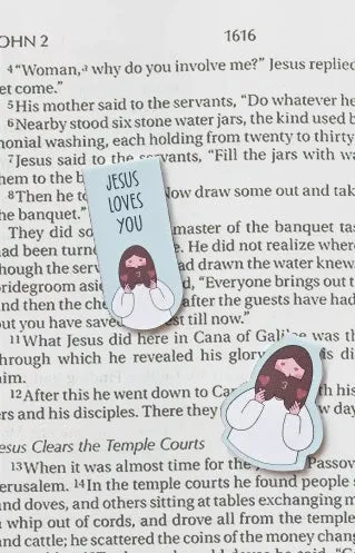 Jesus Loves You {Magnetic Bookmark}