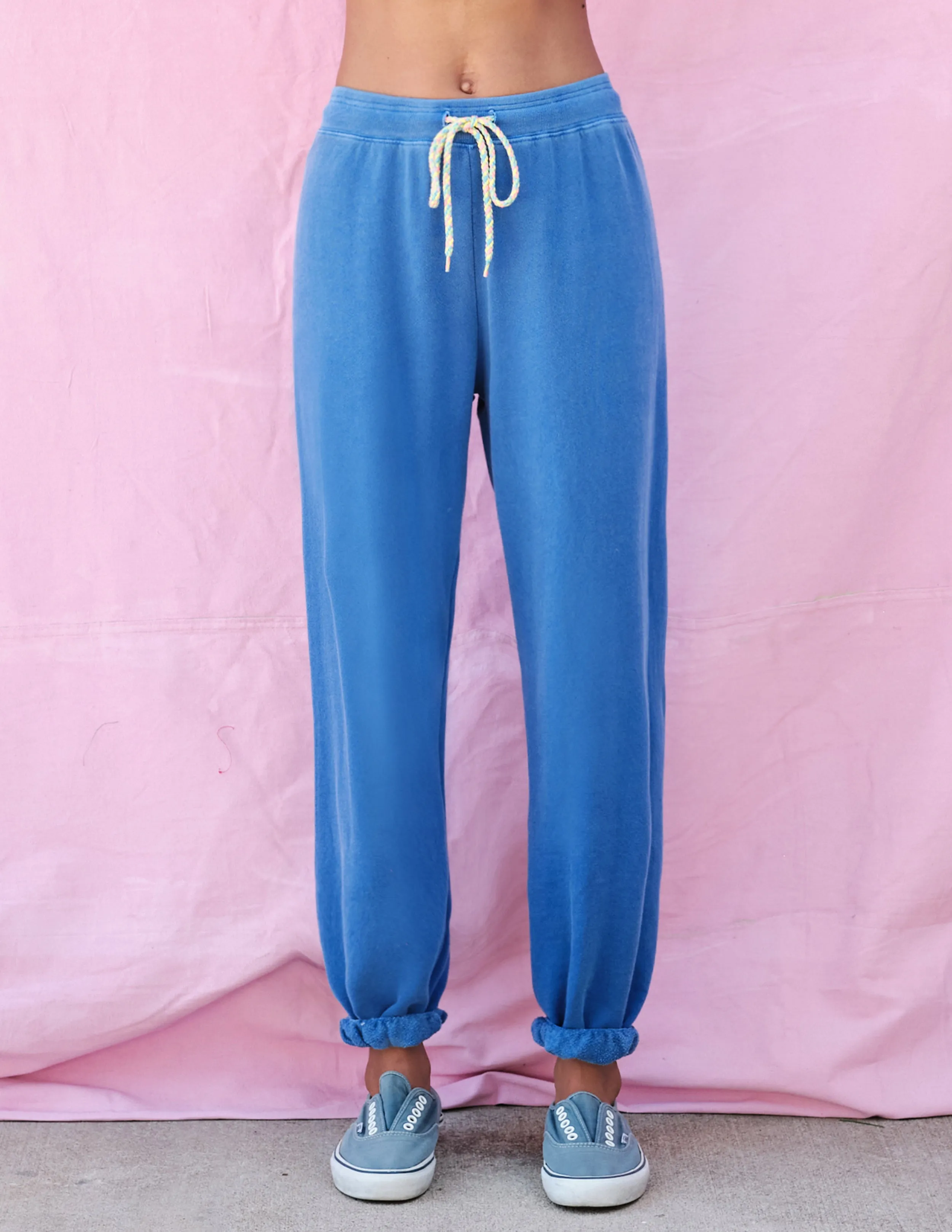 Jogger w/ rainbow cord - royal