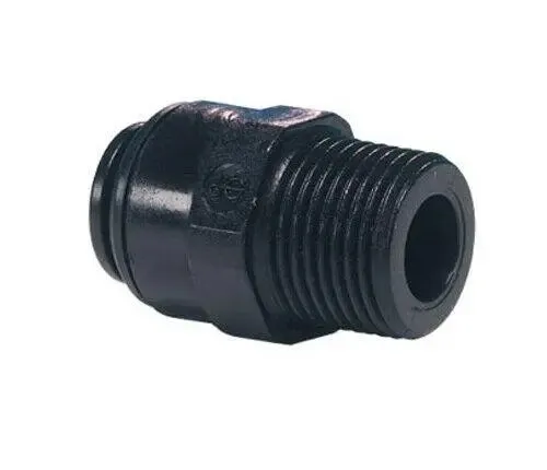 John Guest Straight 12mm x 1-2inch BSPT Male Adaptor