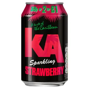 KA Sparkling Strawberry 330ml (Case of 24)