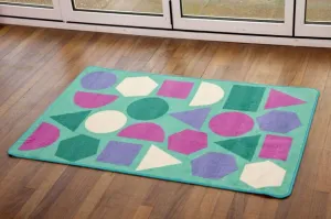Kinder™ Pastel Geometric Nursery Rug