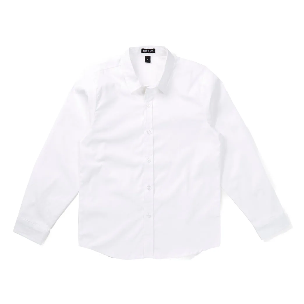 Knuckleheads White Long Sleeve Shirt