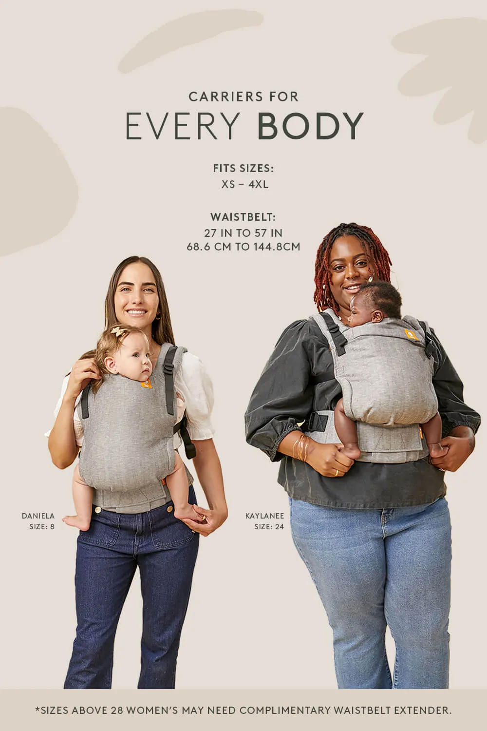 Limoncello - Linen Free-to-Grow Baby Carrier