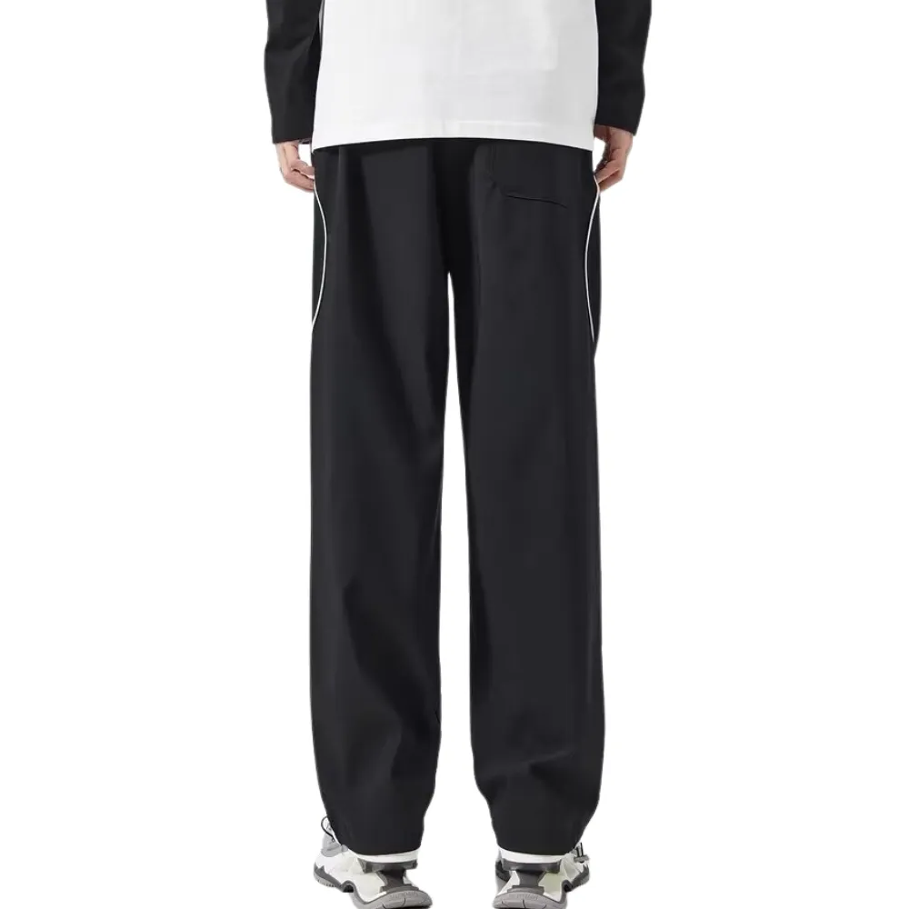 Loose Patchwork Embroidered Sweatpants