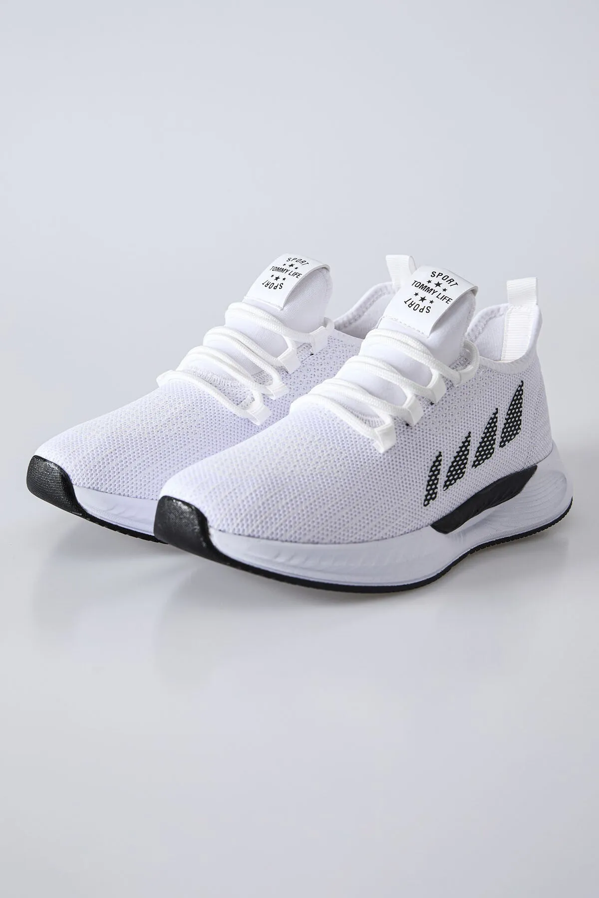<tc>Baskets de Sport Homme à Lacets, Maille Respirante avec Semelle Élevée - 89130</tc>