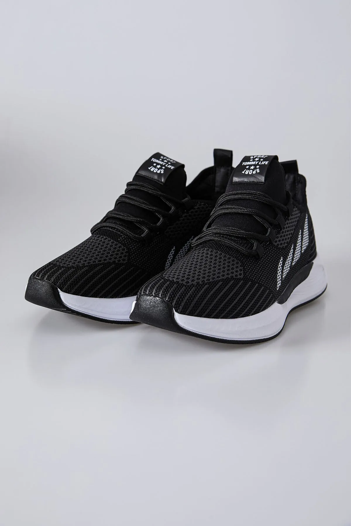 <tc>Baskets de Sport Homme à Lacets, Maille Respirante avec Semelle Élevée - 89130</tc>