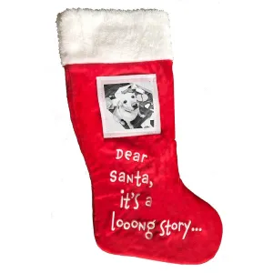 Lulubelles Dear Santa Frame Stocking