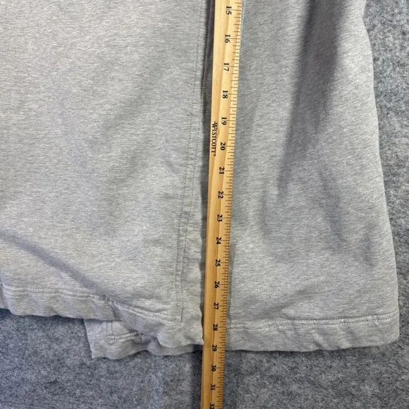 Lululemon Light Grey Savanna Wrap Comfy Long Line Cardigan Sweater Size 6