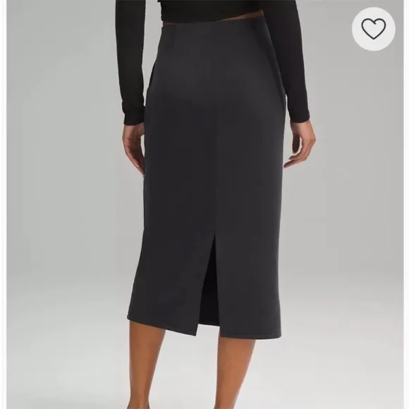 Lululemon Softstreme High-Rise Midi Skirt