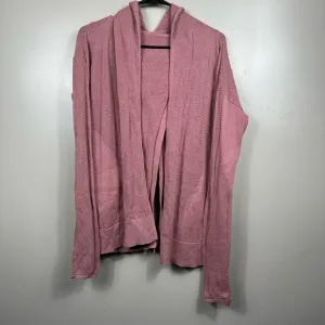 Lululemon Still Movement Wrap  Cardigan Heathered Quicksand Size 8