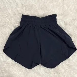 Lululemon Track That High-Rise Lined Short in True Navy Sz 2