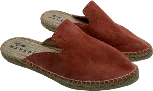 Manebi Orange Suede Mules UK 5 EU 38 👠