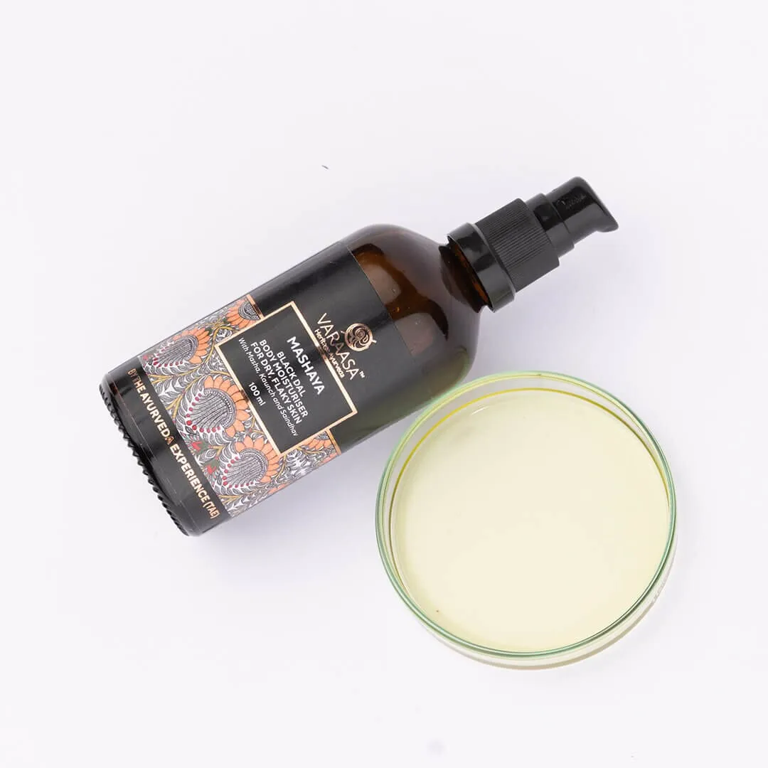 Mashaya Black Dal Body Moisturiser For Dry, Flaky Skin