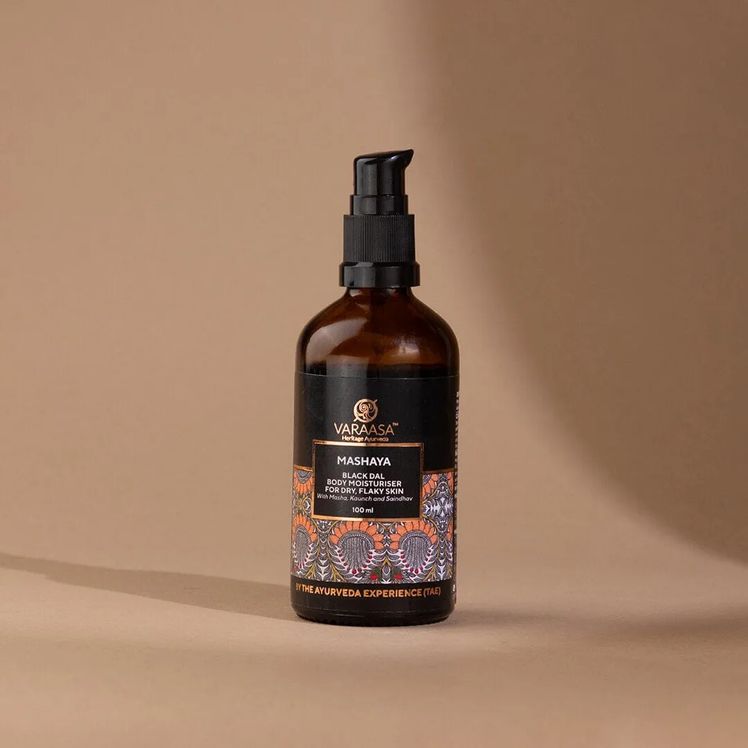 Mashaya Black Dal Body Moisturiser For Dry, Flaky Skin