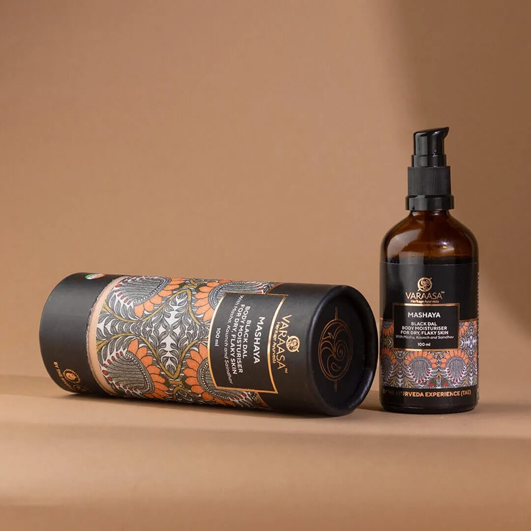 Mashaya Black Dal Body Moisturiser For Dry, Flaky Skin