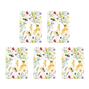 Medtronic Bees and Flowers Design Patches