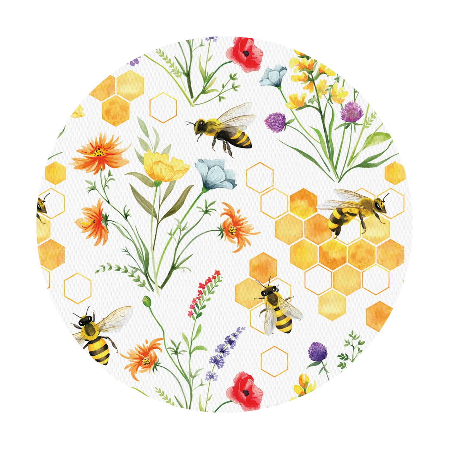 Medtronic Bees and Flowers Design Patches