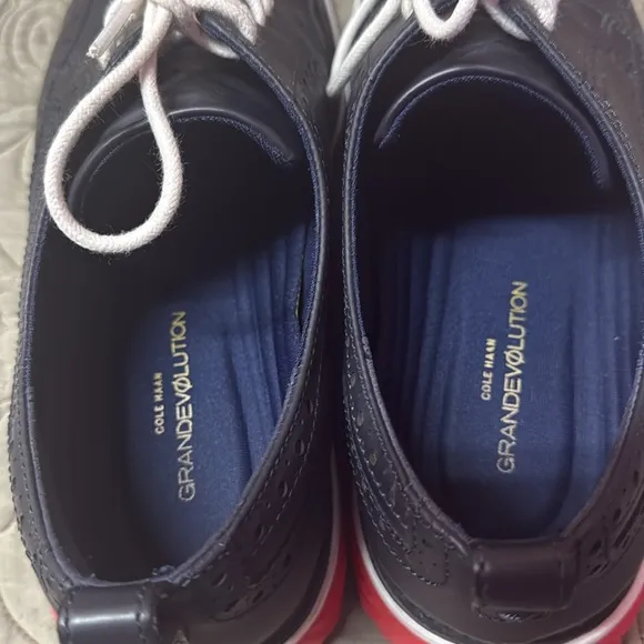 Men's Cole Haan Black and White Shoes