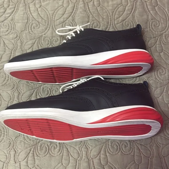 Men's Cole Haan Black and White Shoes