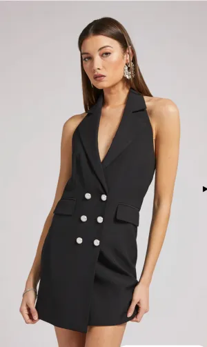 MICHELLE HALTER BLAZER DRESS