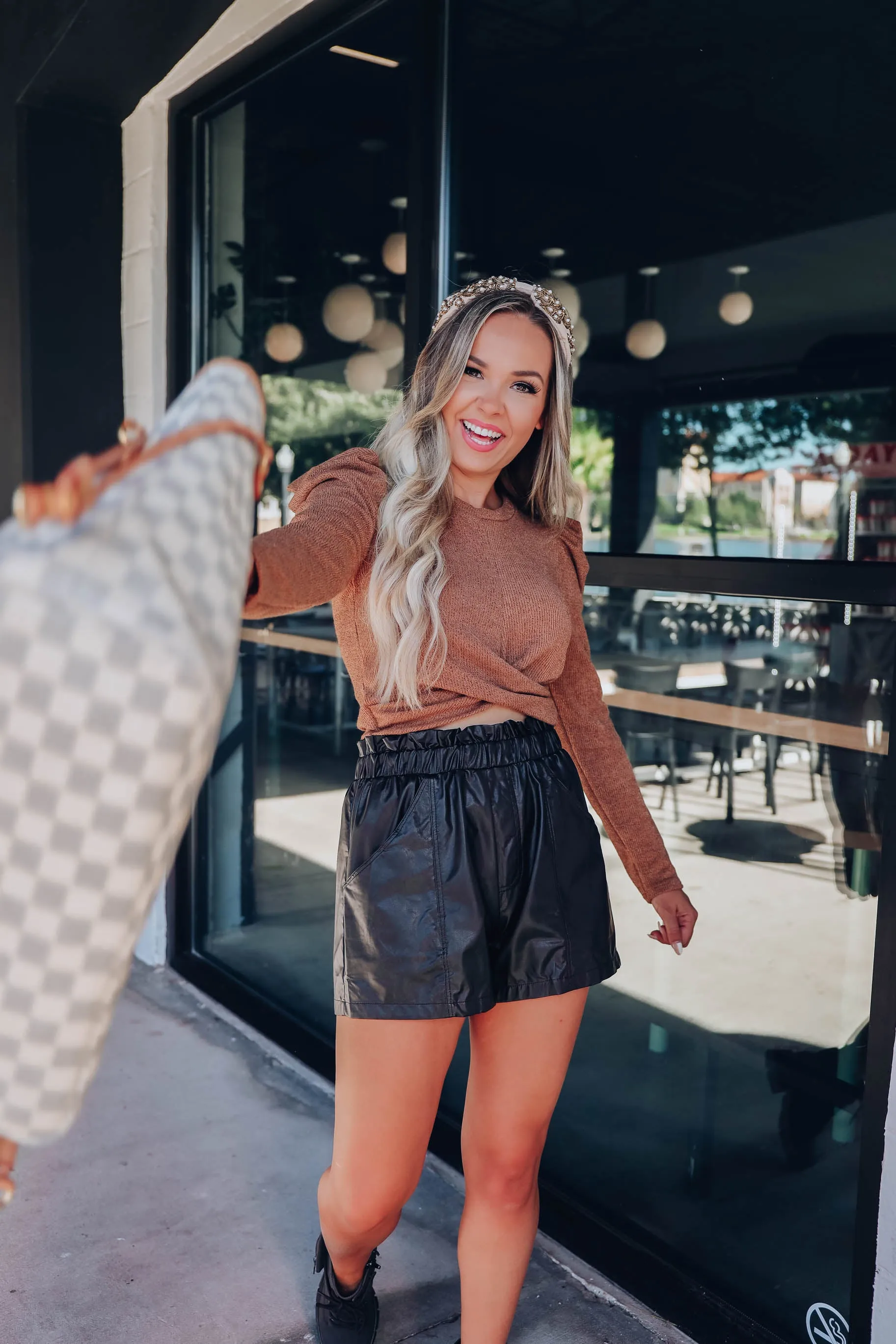 Minkoff Sweater Top - Mocha