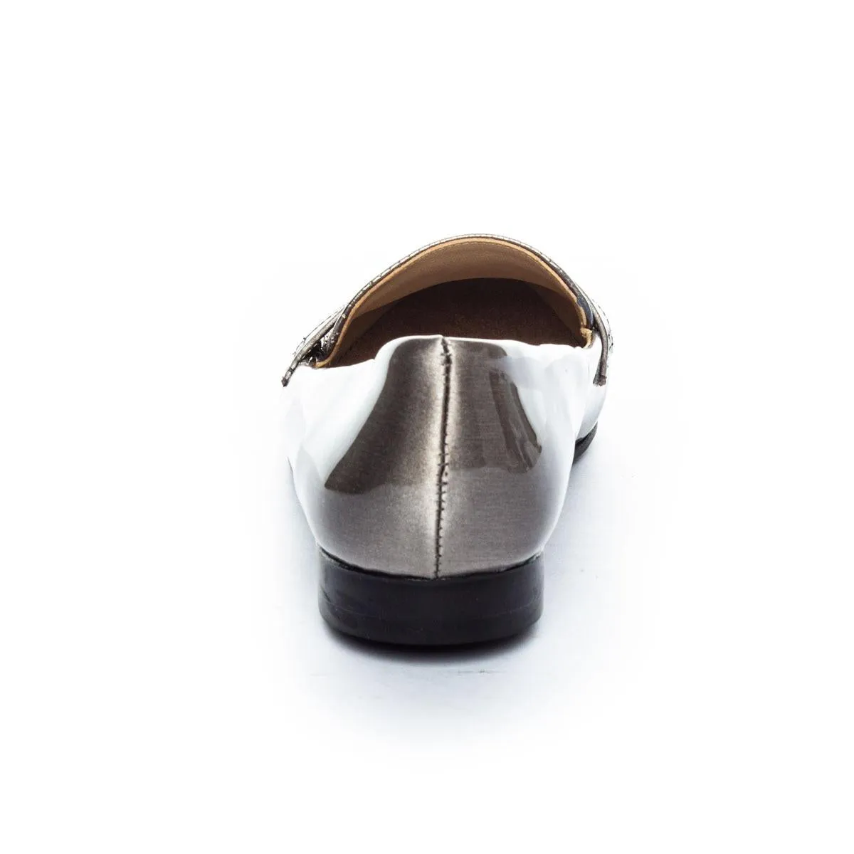 Mocasín Para Mujer Doreli Plata