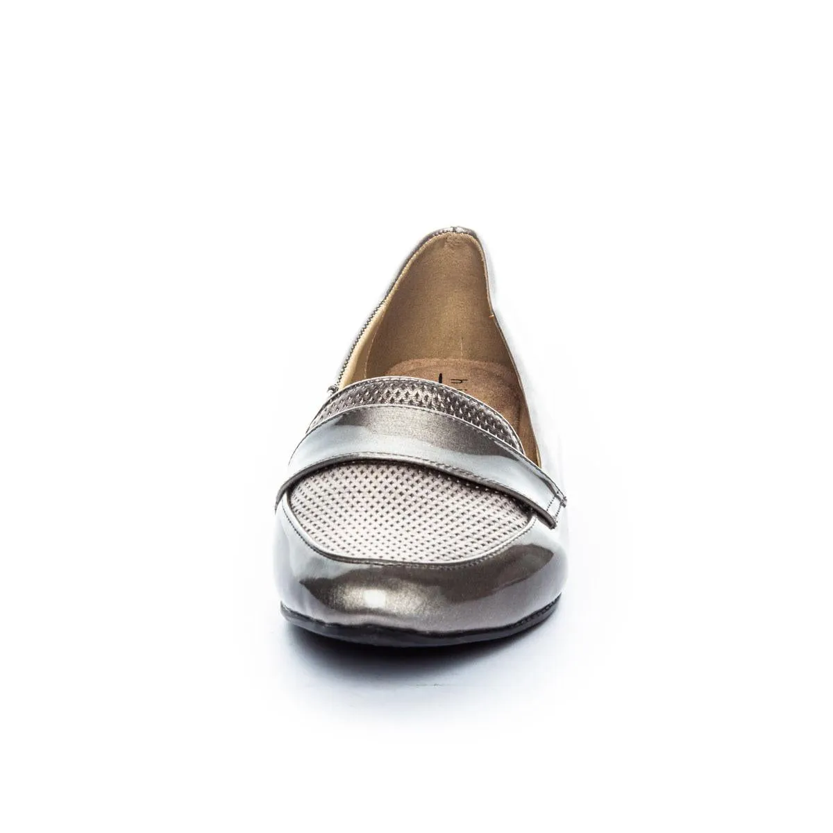 Mocasín Para Mujer Doreli Plata