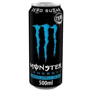 Monster Energy Drink Zero Sugar 500ml (Case of 12)