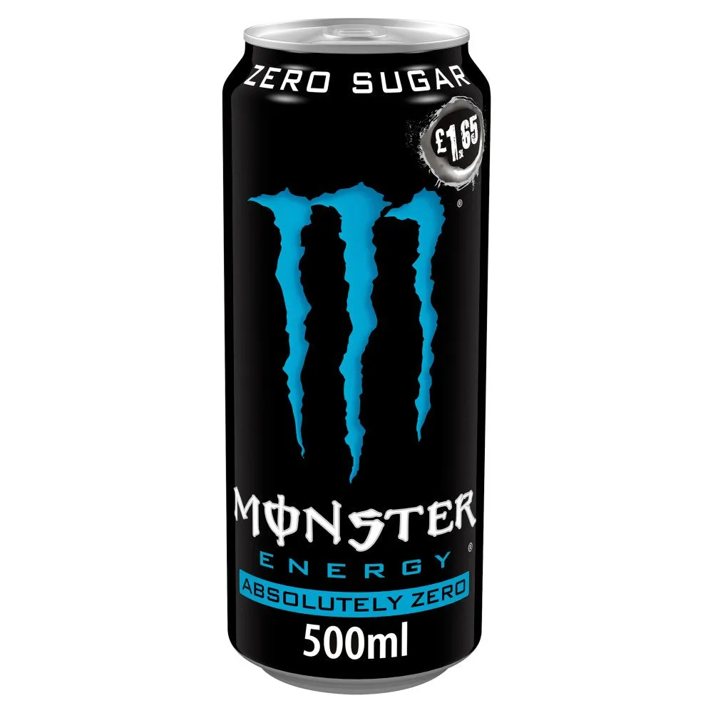Monster Energy Drink Zero Sugar 500ml (Case of 12)