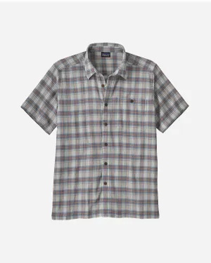 M's A/C Shirt - Breezy Plaid/Steam Blue