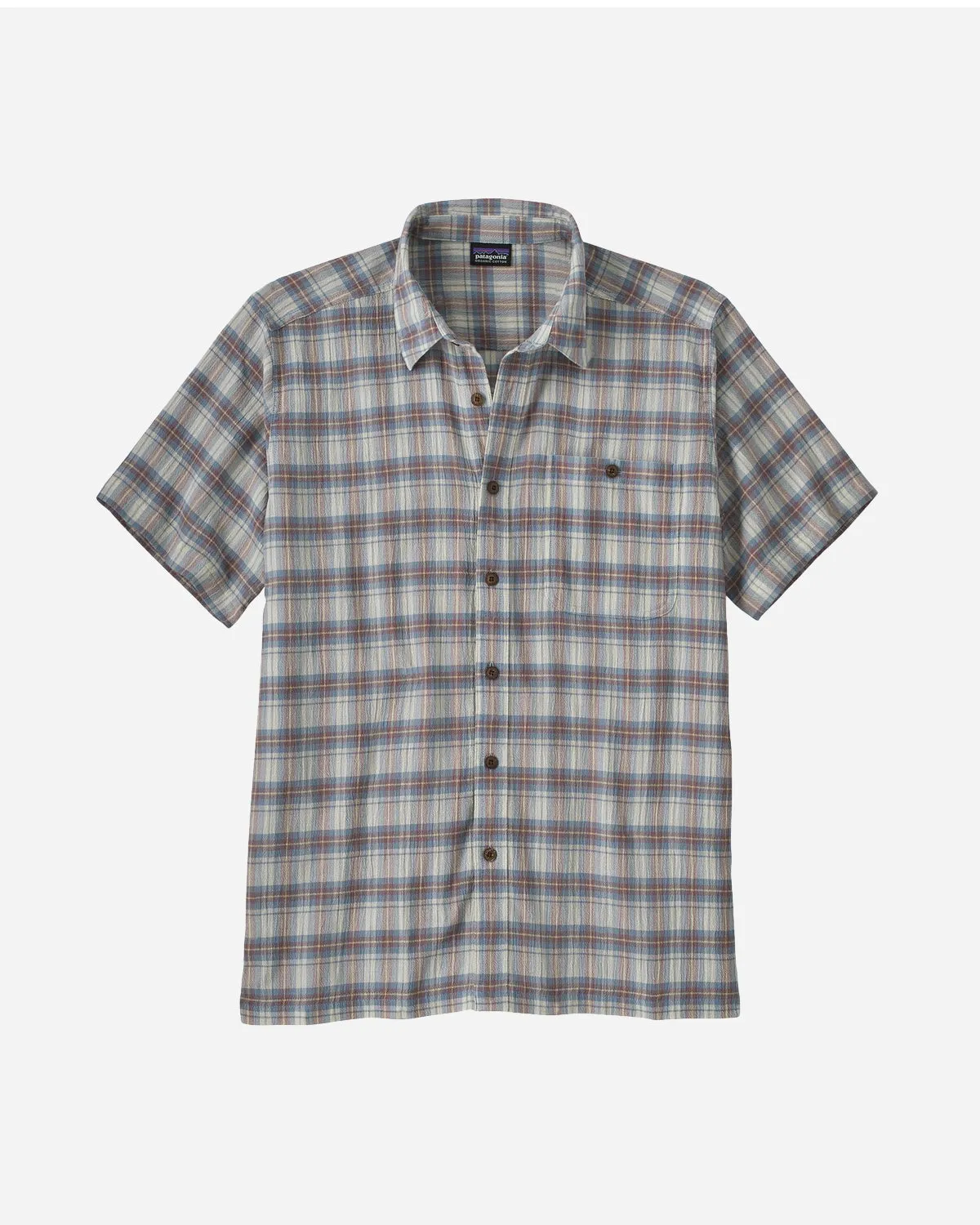 M's A/C Shirt - Breezy Plaid/Steam Blue