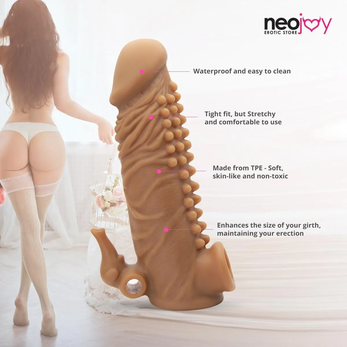 Neojoy lifelike Silicone Sleeve