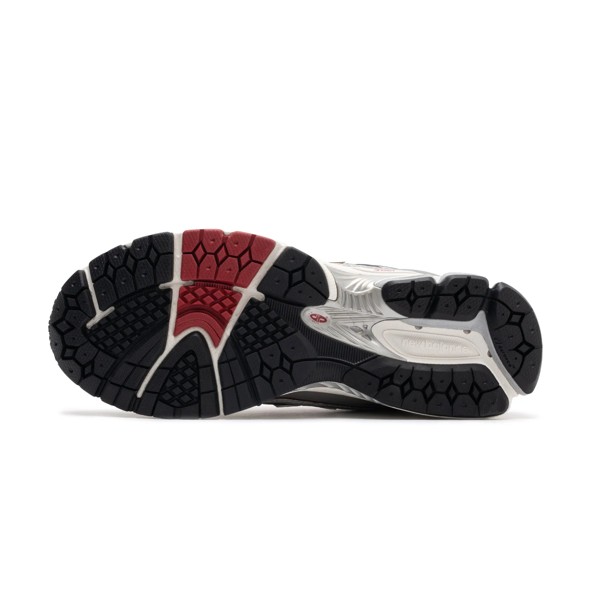 New Balance Silver Metallic/Crimson M1906REA