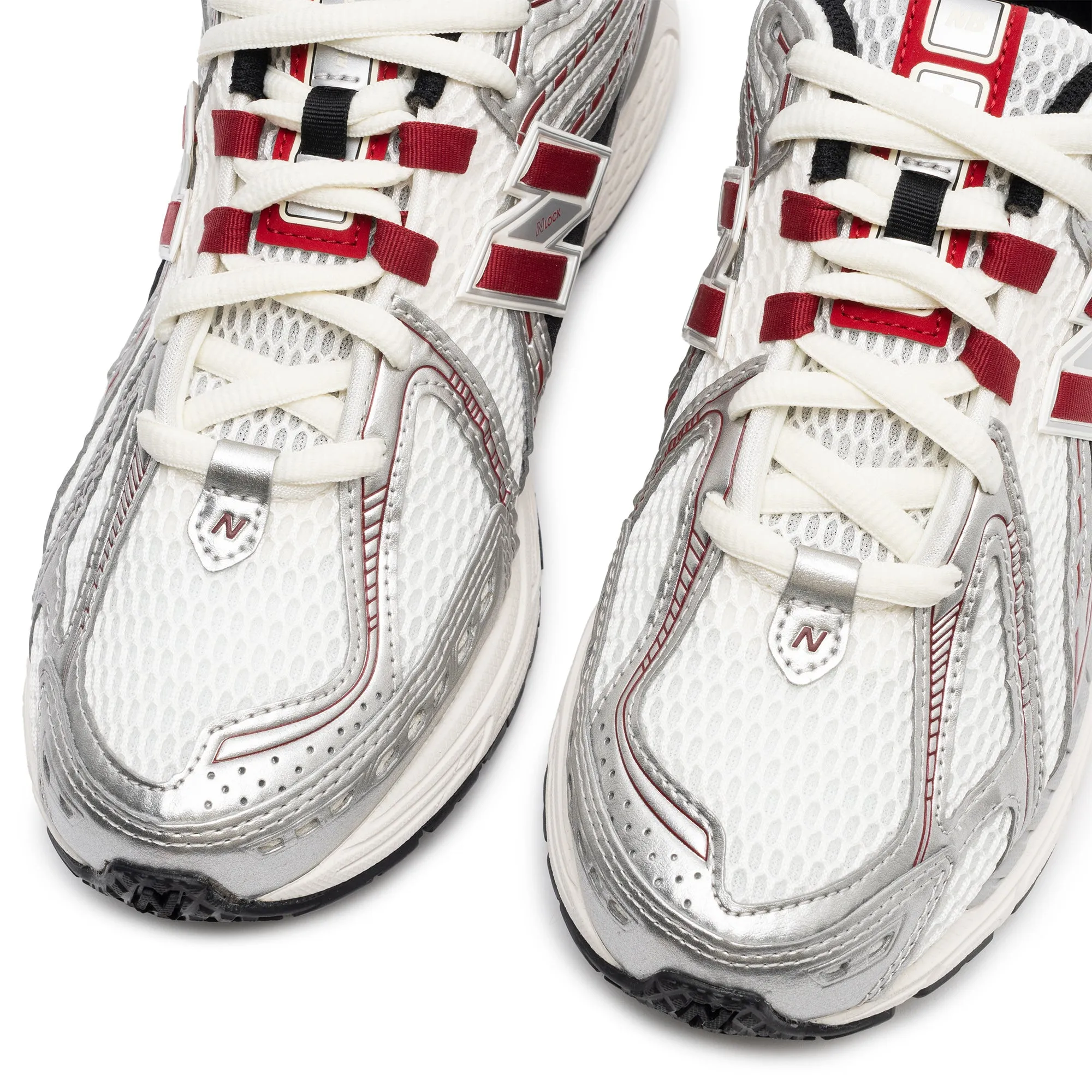 New Balance Silver Metallic/Crimson M1906REA