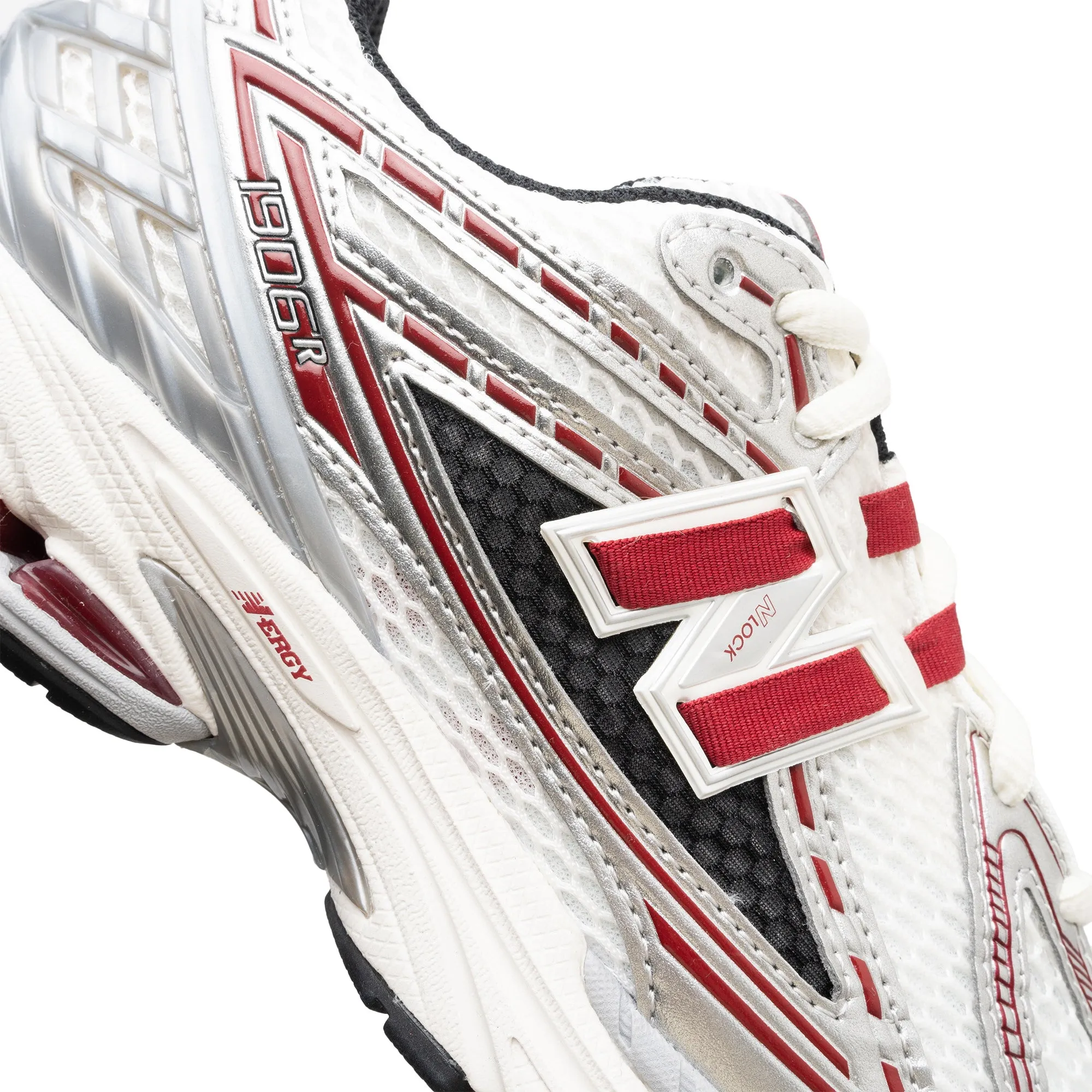 New Balance Silver Metallic/Crimson M1906REA