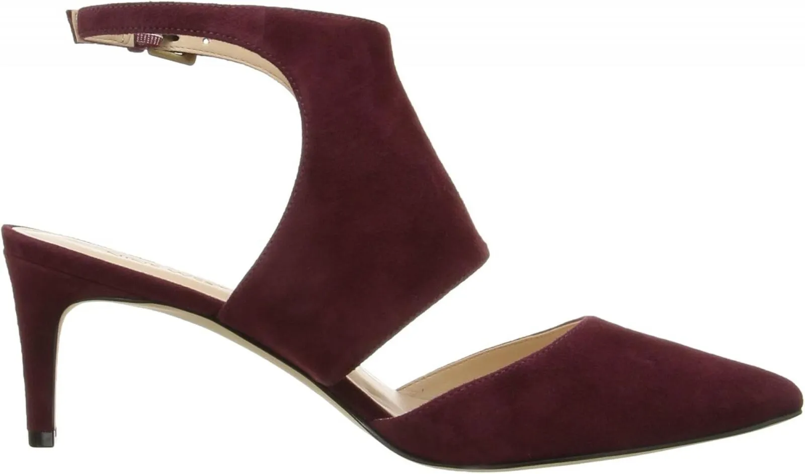 Nine West Women's Salinda Suede Dress Pumps NWSALINDA SU Dark Red 6M