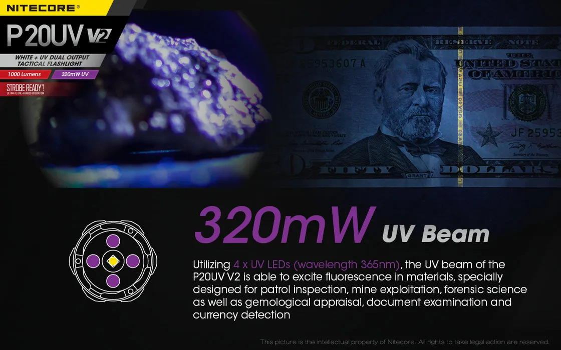 Nitecore - P20UV V2
