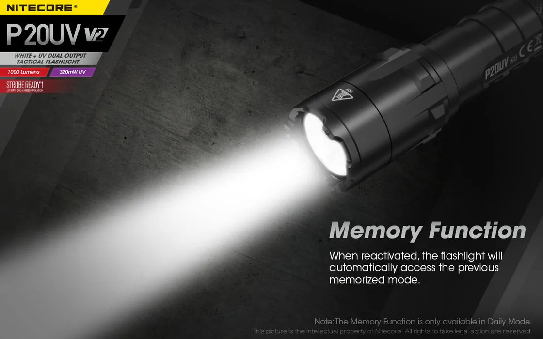 Nitecore - P20UV V2