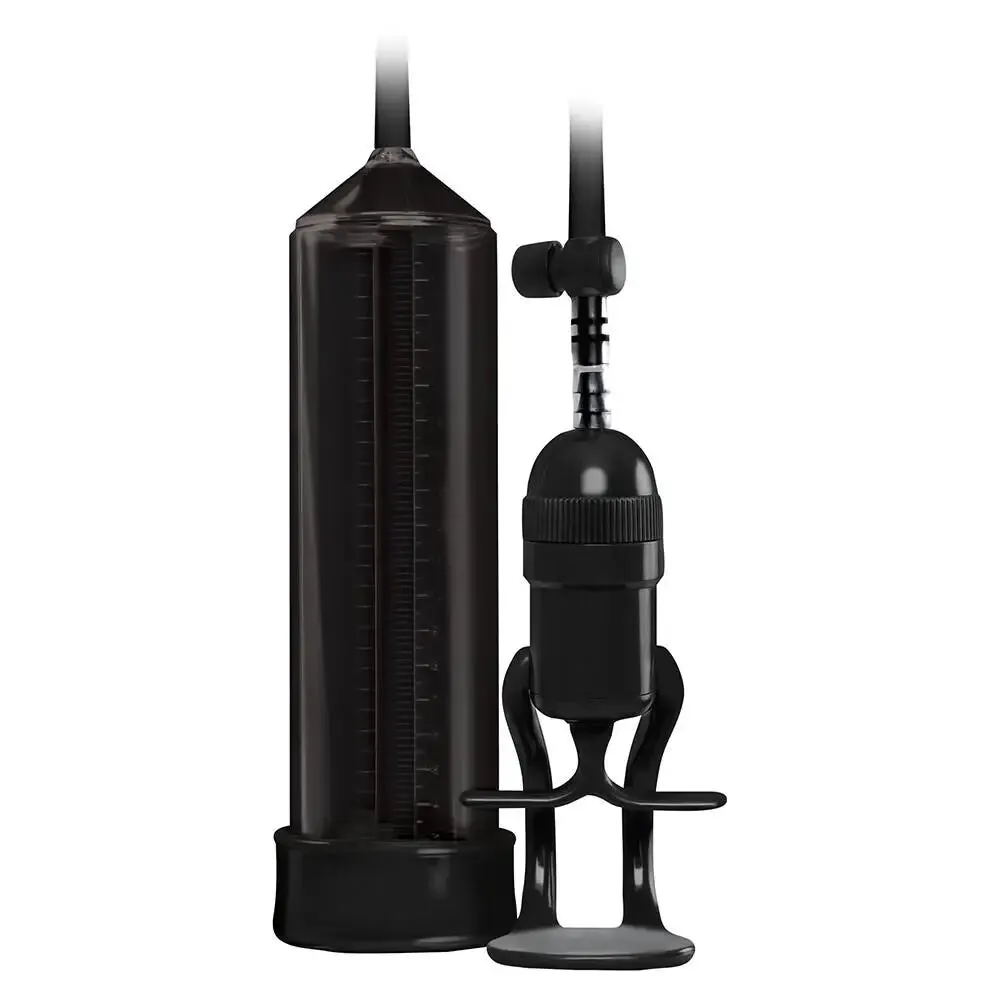 Ns Novelties Clear Renegade Power Penis Pump with Measuring Ruler