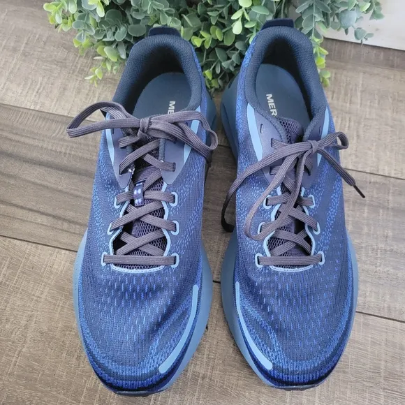 NWOT Merrell Morphlite GORE-TEX Men's Blue Running Shoes Size 10.5