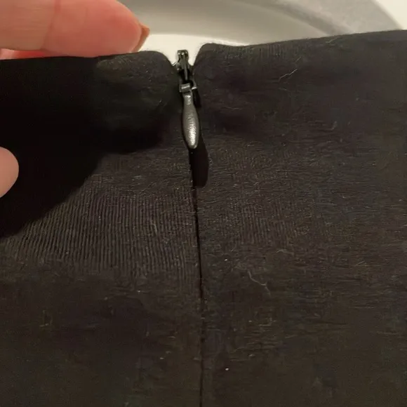 NWT Chico's Black Midi Dress