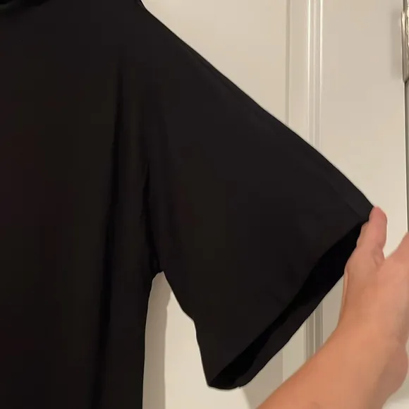 NWT Chico's Black Midi Dress
